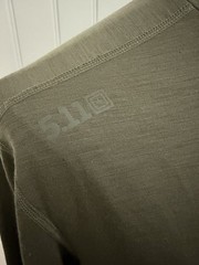 5.11 TACTICAL Sulli Shirt Mens XL UPF 50 Crew Moss Green Anti Odor