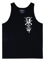Metal Mulisha Men’s Armed Society Tank Top Motocross FMX Sleeveless MX T-shirt