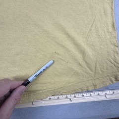 American Wildlife Grey Wolf Shirt Mens Extra Large Yellow Long Sleeve Graphic