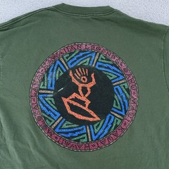 Vintage Hawaiian Legends Shirt Mens L/XL Tribal Surfer Surf board Beach 90s