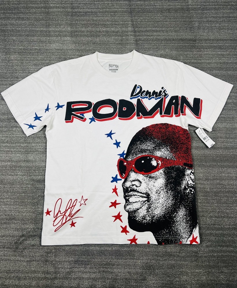 NEW Dennis Rodman Pacsun Large Tee Bad As I Wanna Be T Shirt NWT
