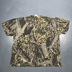 Vintage Y2K Mossy Oaks Camo Classic Pocket Tshirt 2XL Camo Casual Grunge Hunting