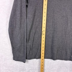 Faherty TShirt Mens M Gray Cloud Cotton Preppy Classic Long Sleeve Huckberry