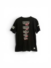 Transfer Gang Graphic T Shirt Mens Large Black Gamer Rave Streetwear Tee