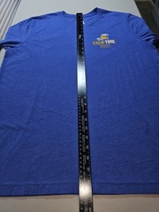 Tupelo High School 2021 Game Time Xl Mens Blue Double-sided Graphic Logo Tshirt