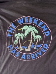NWT Chubbies T Shirt Men’s Large Long Sleeve The Weekend Has Arrived