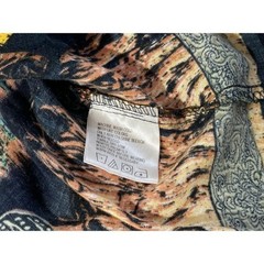 Shiwa 75-5-0612st no boundaries 90s vintage floral cross dragon pattern open