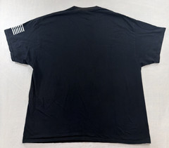 XXL Black Gildan Red White Black Flag Skull Cotton T-Shirt