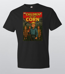 Children of the Corn Comic Book-Style T-Shirt – Horror Graphic Tee