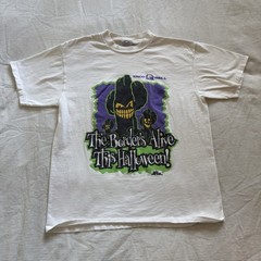 VTG Taco Bell The Borders Alive Halloween Cactus Skeleton T Shirt Mens Large 90s