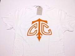 TULSA COUNTRY CLUB TCC Golf Opolis Clothing Co. T-Shirt White Orange XL ~ New