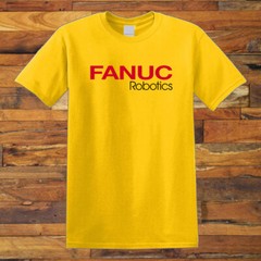 FANUC Robotics Men’s Yellow T-Shirt S-5XL