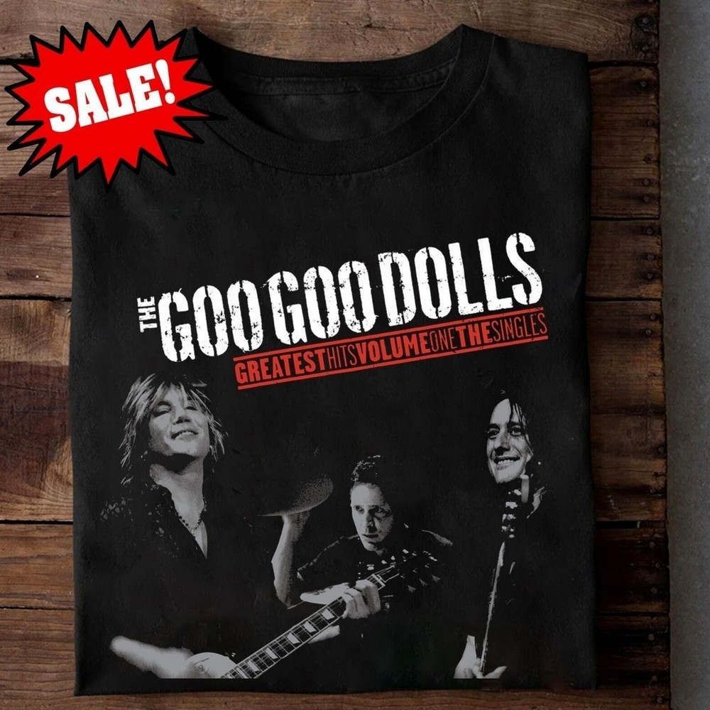 Goo Goo Dolls Black Cotton Shirt Full size S-5XL Unisex H91