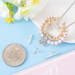 3PCS Pin to Pendant Converters, Brass Brooch Necklace Adapter, Metal Brooch P…