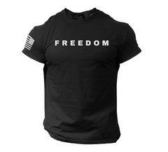 Freedom Charlie Kirk Memorial Shirt 100% Cotton