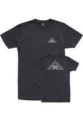 NWT MENS DARK SEAS DIVISION FLASHBACK SHORT SLEEVE T-SHIRT $34 S heather on
