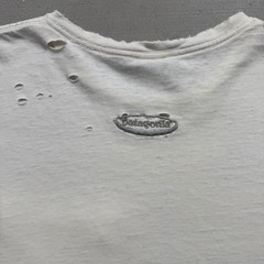 Vintage 90s Patagonia Distressed Shirt with Front Pocket Size XL Made USA