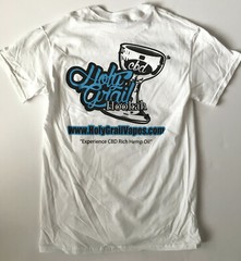 NEW Hookah Pot Smoking Holy Grail Promo T-Shirt Hemp Oil Vapes Relax High Small