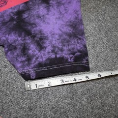 Whitney Houston Pink Diva Black & Purple Tie Dye 90’s Nostalgia T-Shirt Small