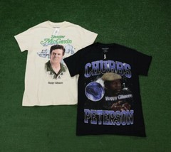 Lot Of 2 Happy Gilmore 2 Golf Shooter McGavin Chubbs Graphic T-Shirt Men’s S Q01