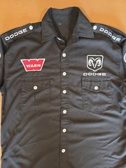 F1 Racing Polo Button Up Shirt Dodge Siemens Size Medium Pockets