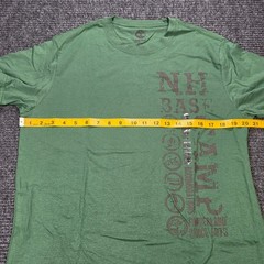 Timberland NH Base Camp Graphic T-Shirt Men’s Size M Green Cotton Crew Neck NWT
