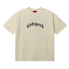 Godspeed Floral Skull Skeleton Vintage Streetwear Graphic Tee T-Shirt