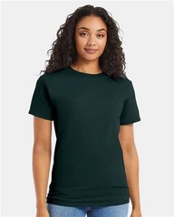 Hanes Crew neck T-Shirt 4-Pack ComfortSoft 100% Cotton Heavyweight Tee Plain