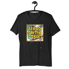 Afroo on the street (Unisex tee)