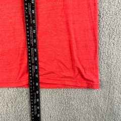 Coca Cola Men’s Large 43in Chest Red White Polyester Cotton Short Sleeve Shirt