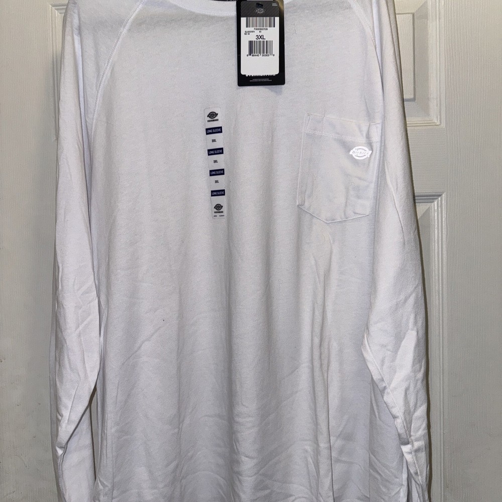 Dickies Men’s Temp-iQ Performance Cooling Long Sleeve Pocket T-Shirt 3XL