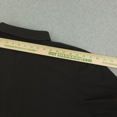 The North Face Polo Shirt Mens 2XL Short Black 1/4 Zip Performance Stretch