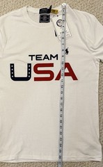 Polo Ralph Lauren NWT S Small T-Shirt Team USA Olympics White New
