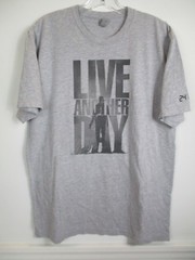 Live Another Day Next Level Apparel Men’s Size L Cotton Short Sleeve T-Shirt