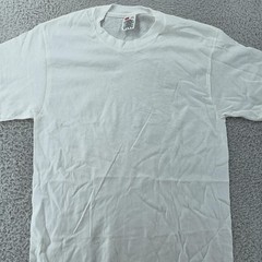 Vintage Hanes Blank White Shirt Mens XS/S Crewneck Short Sleeve Cotton Basic Tee