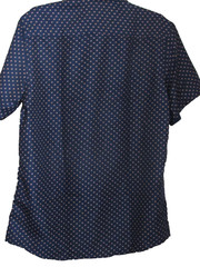 Modern Fit Silver Stone collection shirt short sleeve XL men Polka dot NWT $129