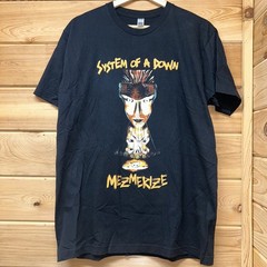 Vintage System Of A Down Mezmerize T Shirt Size Large 2005 SOAD Band Tee