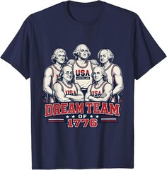 Undefeated Since 1776 America 4th of July Independence Team Unisex T-Shirt