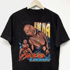 Foxy Brown Ill Nana Rap Tee vintage concert merch 90s ny hip hop graphic t shirt