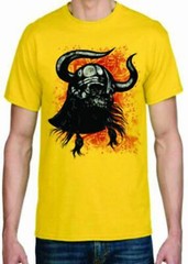 Adult DryBlend® T-Shirt – (WARRIOR SKULL – GOTHIC CELTIC)