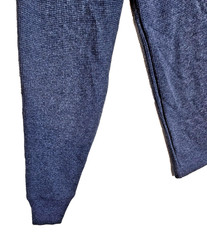 Shirt Blue Thermal Henley Long Sleeve Stretch Men’s S By Member’s Mark