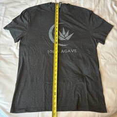Lunazul Tequila T-shirt Men’s Medium Stretch Cotton Dark Gray NWOT