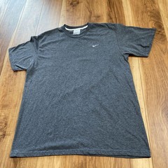 Men size L T-Shirt Us Imported Vintage Clothing 90-00Snike Nike One-Point Logo E
