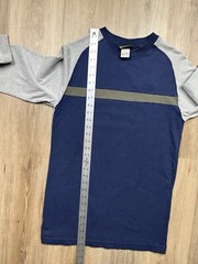 90s VINTAGE Caffenie Multicolor Color Block T-Shirt Size Small EDM Rave Striped