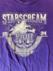 Decepticon Transformers Starscream Tee Shirt XL Purple