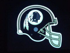 Redskins LED Shirt NFL Sound-Activated Lights Up LED T-Shirt ALL SIZES Wireless