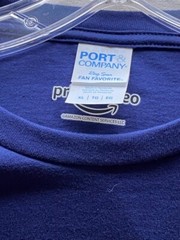 NEW Hazbin Hotel – Adam Long Sleeve T-Shirt Slate Blue 100% Cotton