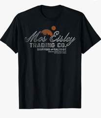 Space Port Trading Co T-Shirt Desert Planet Retro Travel Gift Graphic Tee