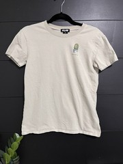 ALAB Sup Succa Cream Graphic Tee Unisex Adult Sz Small EUC