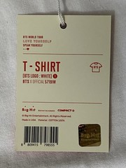 Official BTS Beyond The Scene Men Women Kpop T-Shirt Made In USA NWT Size 1 (S)